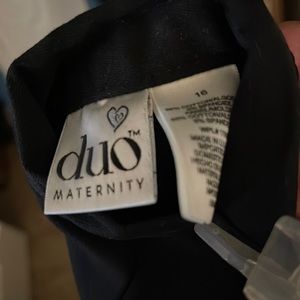 Black maternity pants size 16. Never worn. New with tags.